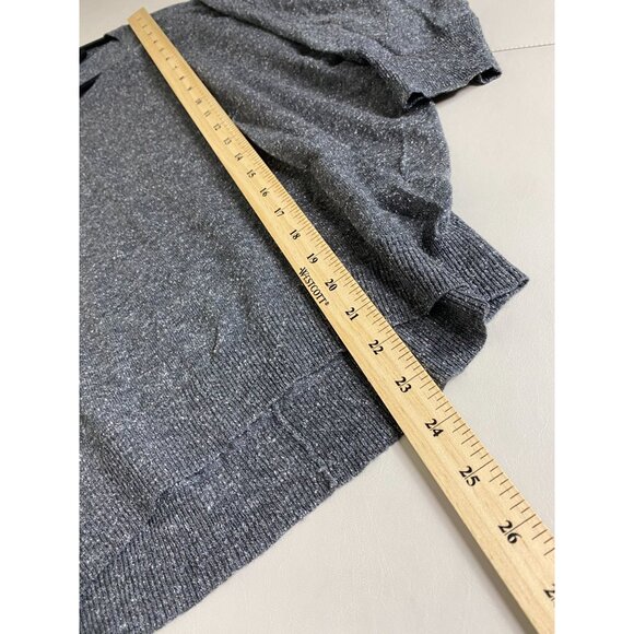 Eileen‎ Fisher Wool Silk Blend Women Charcoal Gray Dolman Sleeve Sweater Size XS - Picture 4 of 15